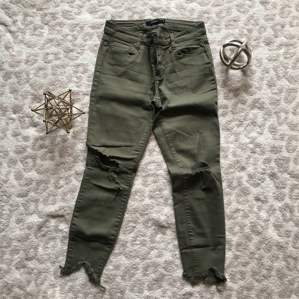 Boutique Skinny Jean with Raw Hems